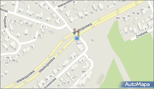 Gdynia, Wielkopolska, 77, mapa Gdyni