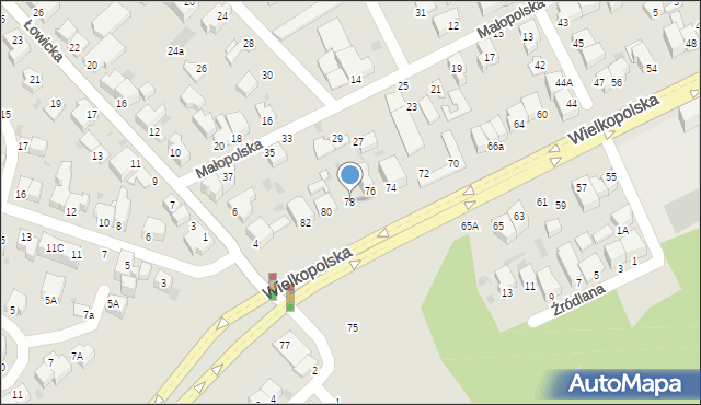 Gdynia, Wielkopolska, 78, mapa Gdyni