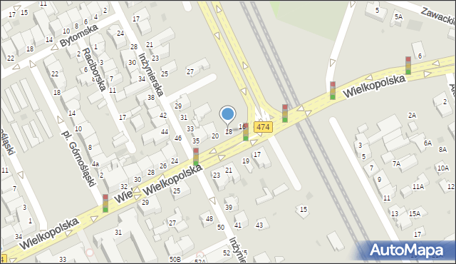 Gdynia, Wielkopolska, 18, mapa Gdyni