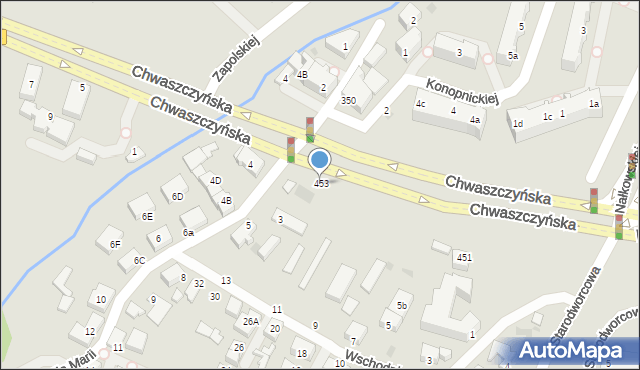 Gdynia, Wielkopolska, 453, mapa Gdyni