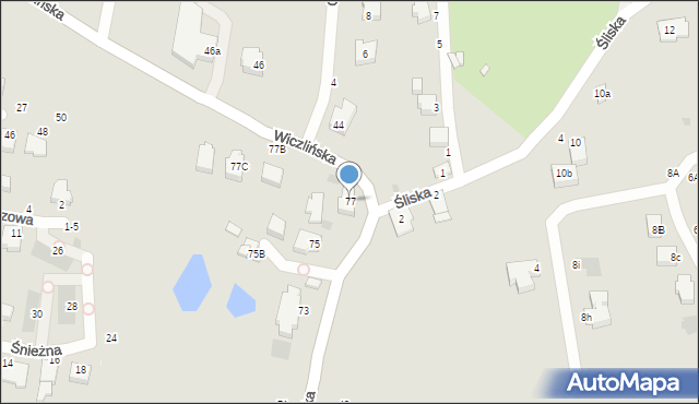 Gdynia, Wiczlińska, 77, mapa Gdyni