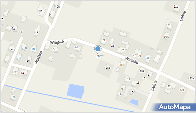 Gilowice, Wiejska, 26, mapa Gilowice