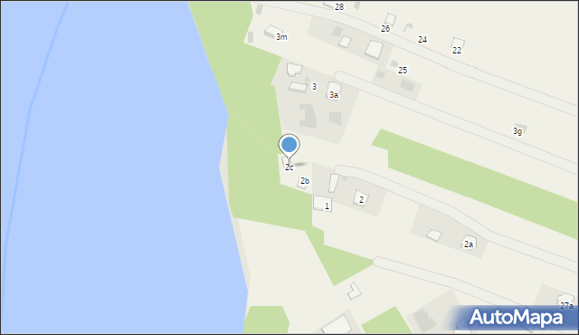 Głębockie Pierwsze, Witalisów, 2c, mapa Głębockie Pierwsze