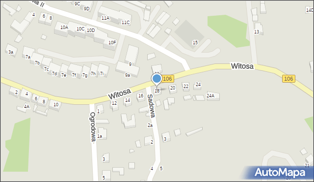 Golczewo, Witosa Wincentego, 18, mapa Golczewo