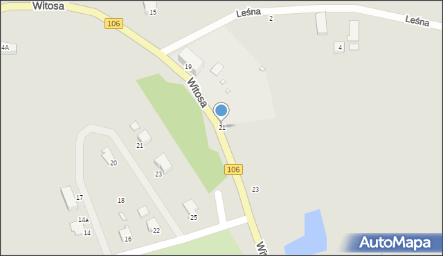 Golczewo, Witosa Wincentego, 21, mapa Golczewo