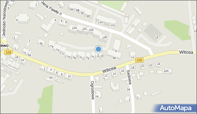 Golczewo, Witosa Wincentego, 7i, mapa Golczewo