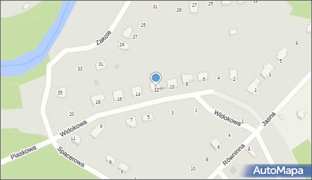 Golub-Dobrzyń, Widokowa, 12, mapa Golub-Dobrzyń