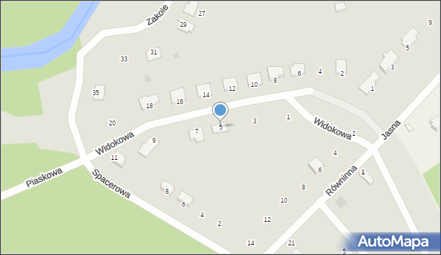 Golub-Dobrzyń, Widokowa, 5, mapa Golub-Dobrzyń