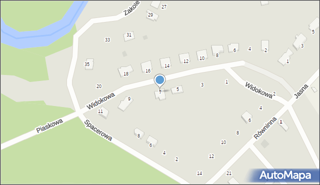 Golub-Dobrzyń, Widokowa, 7, mapa Golub-Dobrzyń