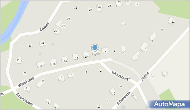 Golub-Dobrzyń, Widokowa, 8, mapa Golub-Dobrzyń