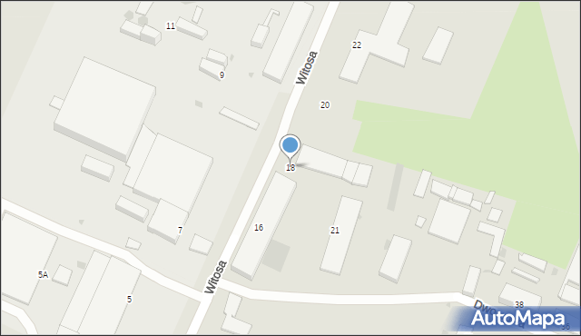 Góra, Witosa Wincentego, 18, mapa Góra