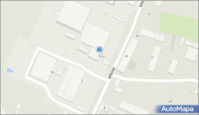 Góra, Witosa Wincentego, 7, mapa Góra