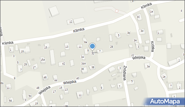Gościcino, Wiejska, 32, mapa Gościcino