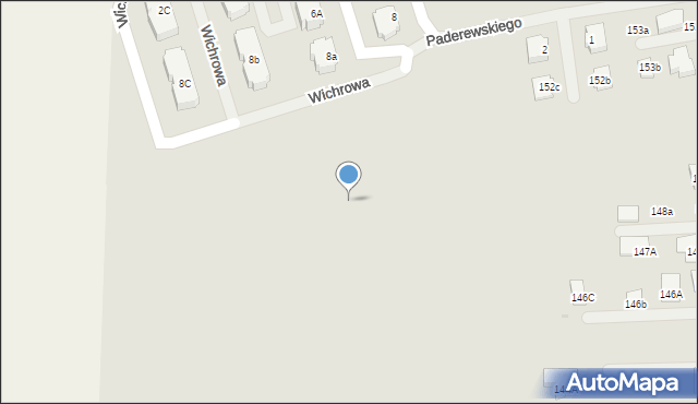 Gostyń, Wichrowa, 10a, mapa Gostyń