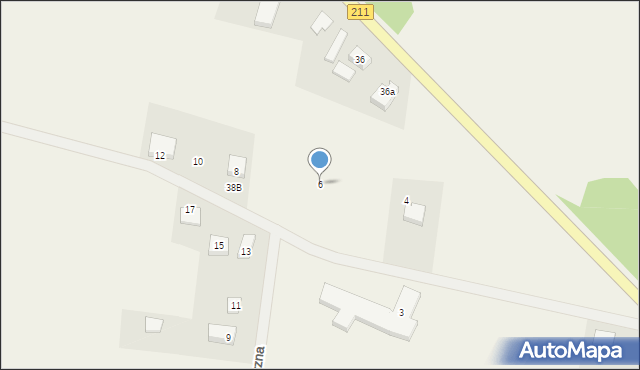 Gowidlino, Wietrzna, 6, mapa Gowidlino