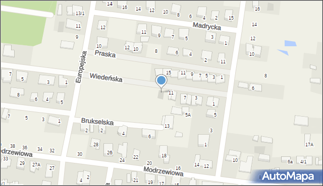 Grabówka, Wiedeńska, 13, mapa Grabówka