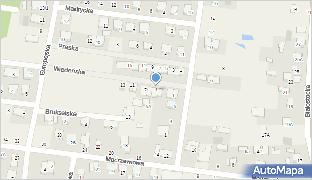 Grabówka, Wiedeńska, 3, mapa Grabówka