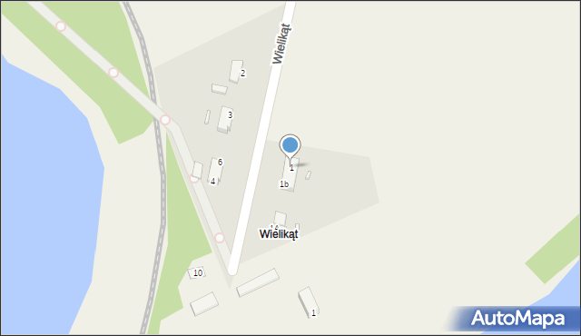 Grabówka, Wielikąt, 1, mapa Grabówka