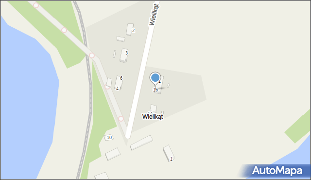 Grabówka, Wielikąt, 1b, mapa Grabówka