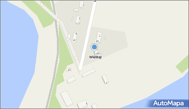 Grabówka, Wielikąt, 3a, mapa Grabówka