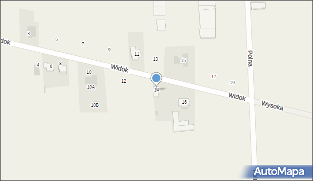 Gręzów, Widok, 14, mapa Gręzów