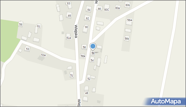 Grodziec, Wiejska, 56, mapa Grodziec