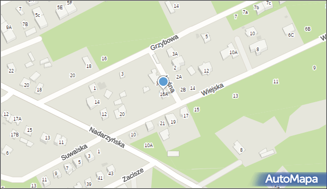Grodzisk Mazowiecki, Wiejska, 16A, mapa Grodzisk Mazowiecki