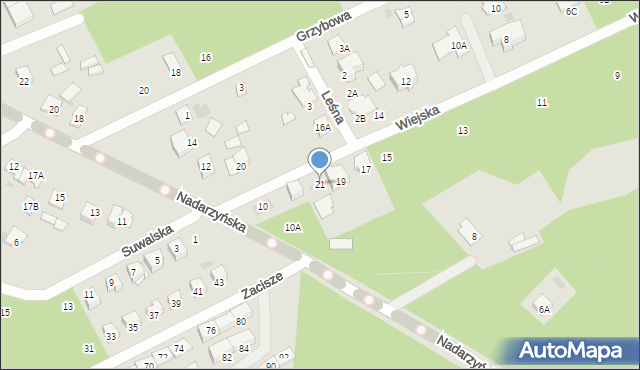 Grodzisk Mazowiecki, Wiejska, 21, mapa Grodzisk Mazowiecki