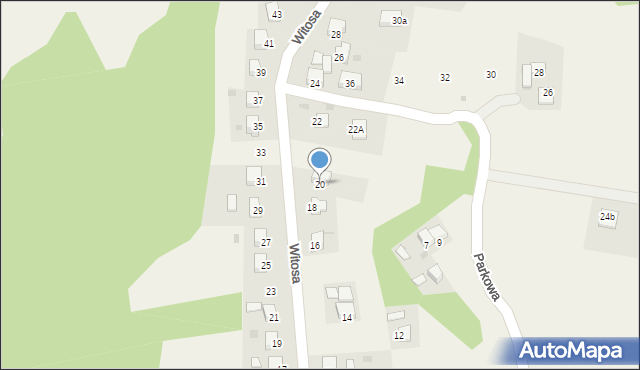 Gromnik, Witosa Wincentego, 20, mapa Gromnik