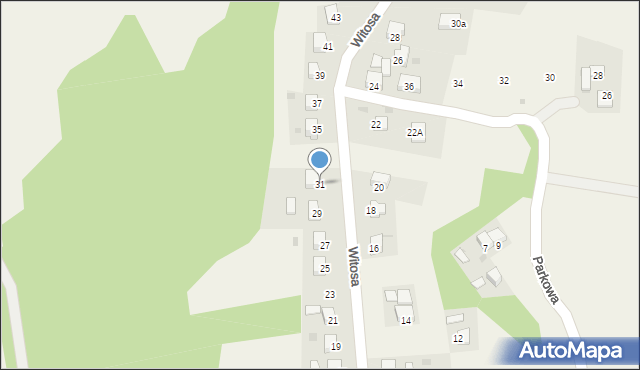 Gromnik, Witosa Wincentego, 31, mapa Gromnik