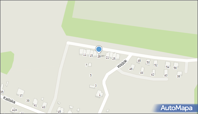 Gubin, Widok, 19, mapa Gubin