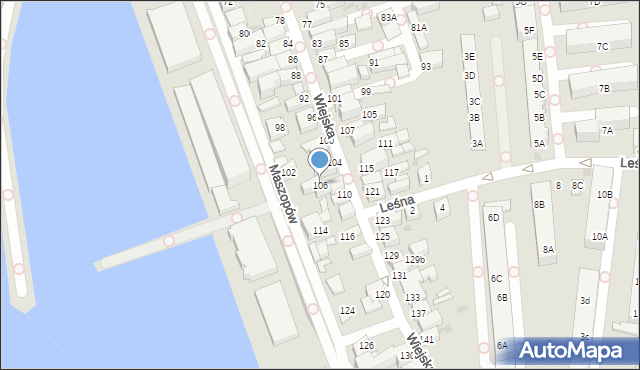 Hel, Wiejska, 106, mapa Hel