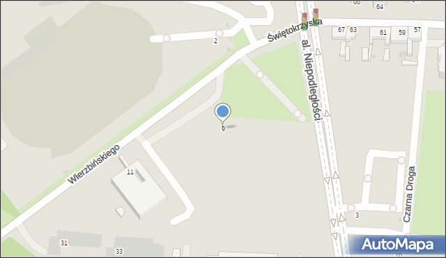 Inowrocław, Wierzbińskiego Macieja, 9, mapa Inowrocławia