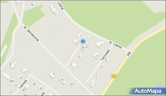 Ińsko, Wichrowe Wzgórze, 6, mapa Ińsko