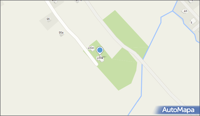 Inwałd, Wiejska, 100e, mapa Inwałd