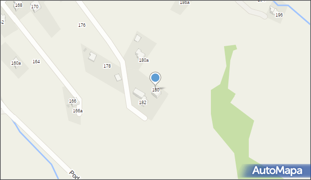 Inwałd, Wiejska, 180, mapa Inwałd