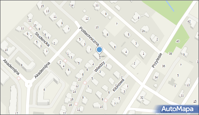 Jabłonna, Wiedzy, 2, mapa Jabłonna