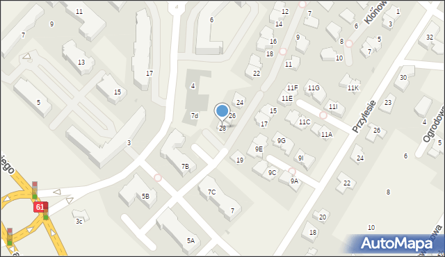 Jabłonna, Wiedzy, 28, mapa Jabłonna