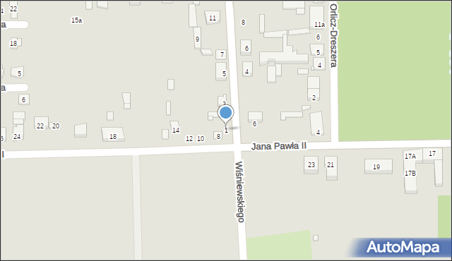 Jadów, Wiśniewskiego Ludwika, dr., 1, mapa Jadów