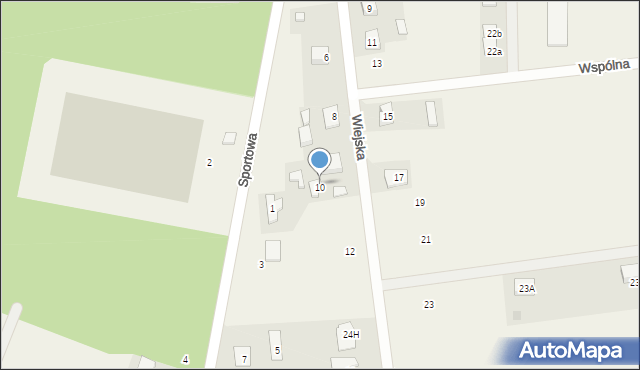 Janczewo, Wiejska, 24E, mapa Janczewo