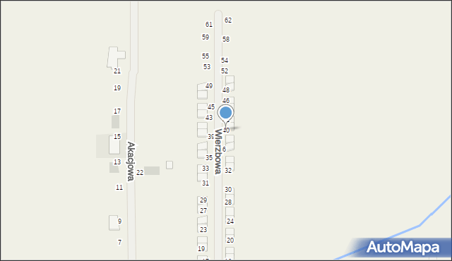 Janków Przygodzki, Wierzbowa, 40, mapa Janków Przygodzki