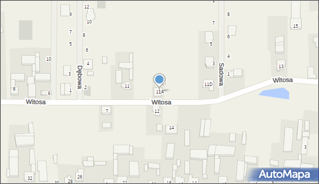 Janków Przygodzki, Witosa Wincentego, 11A, mapa Janków Przygodzki