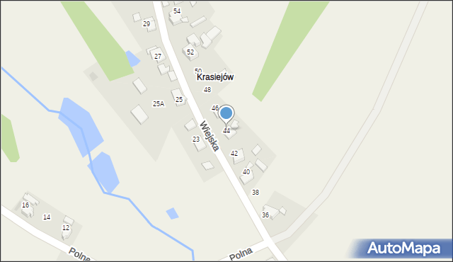 Jankowice, Wiejska, 44, mapa Jankowice