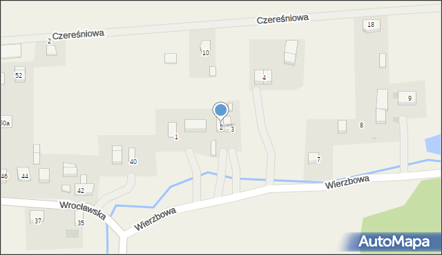 Januszkowice, Wierzbowa, 2, mapa Januszkowice