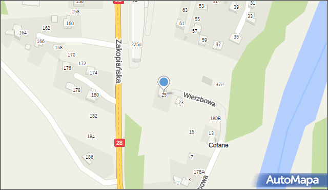 Jaroszowice, Wierzbowa, 25, mapa Jaroszowice