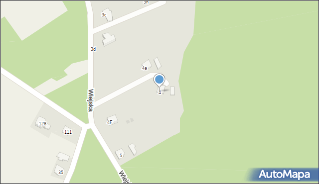 Jasło, Wiejska, 4, mapa Jasła