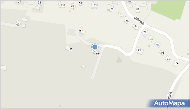 Jasło, Witosa Wincentego, 101, mapa Jasła