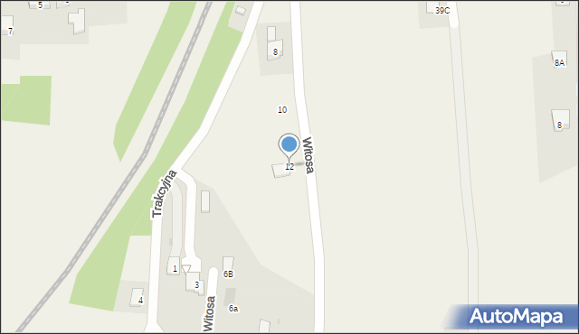 Jawiszowice, Witosa Wincentego, 12, mapa Jawiszowice