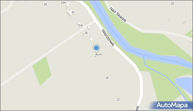 Jedlicze, Wierzbowa, 27, mapa Jedlicze