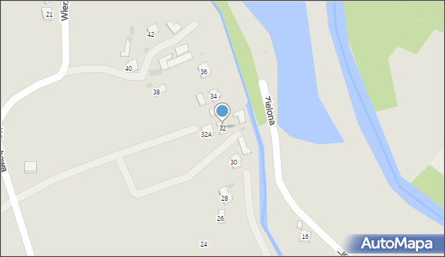 Jedlicze, Wierzbowa, 32, mapa Jedlicze